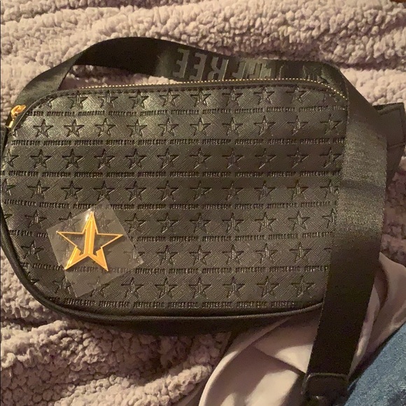 jeffree star crossbody bag black